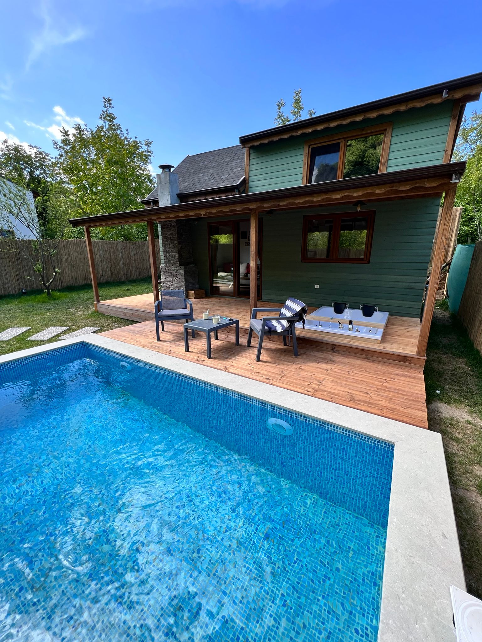 Doa Butik Evler 2 HAVUZLU JAKUZİLİ TİNY HOUSE