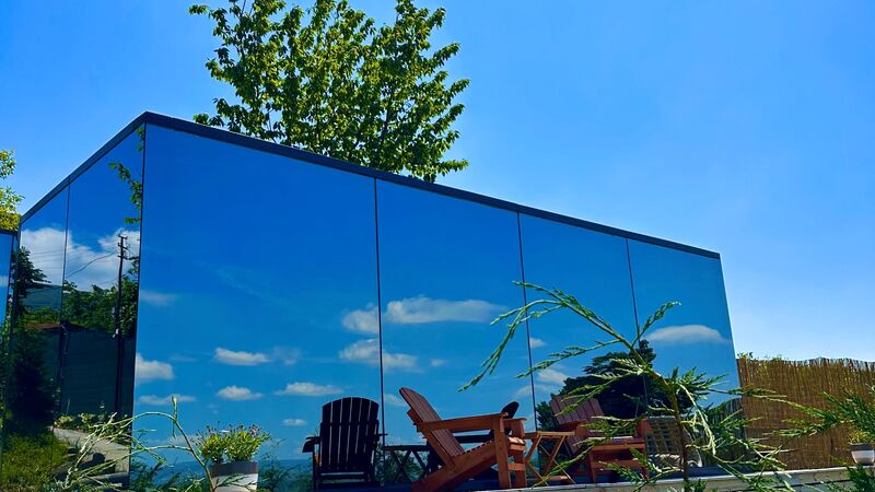 Perspective Mirror House Isıtmalı Havuz