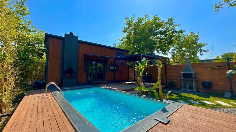 Loft Black Şömineli