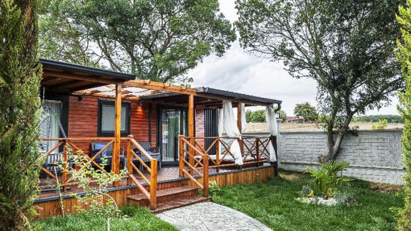 Çatalca Elite Escape Jakuzili Tiny House 2-1
