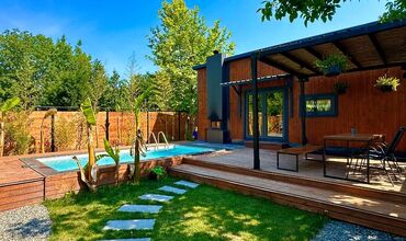 Loft Black Şömineli