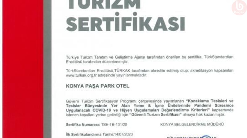 Paşa Park Karatay Hotel
